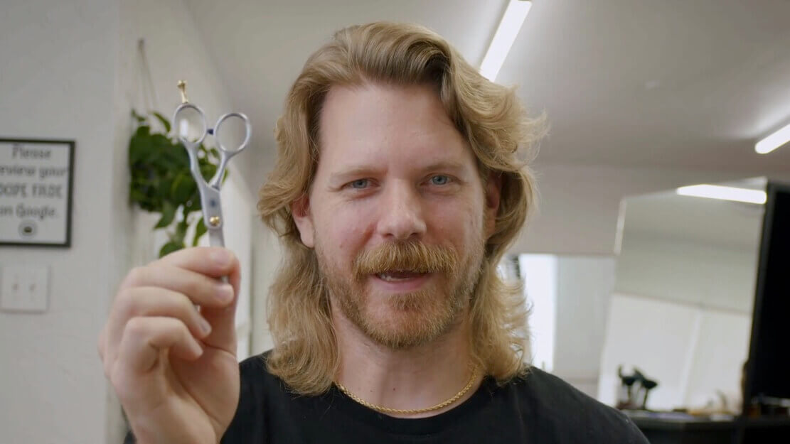 Beardbrand Hair Trimming Scissors Video Thumbnail